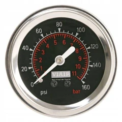 Manometer VIAIR 2" - BLACK ILLUMINATED