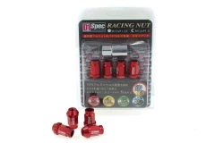 Wheel lug nuts D1Spec Replica 40mm M12x1,25 Red