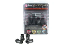 Wheel lug nuts D1Spec Replica 40mm M12x1,5 Black