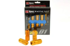 Wheel lug nuts D1Spec Replica EW M12x1,25 Gold