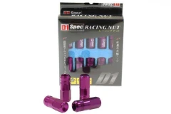 Wheel lug nuts D1Spec Replica EW M12x1,5 Purple