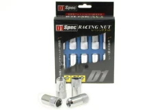 Wheel lug nuts D1Spec Replica HEX M12x1,25 Silver