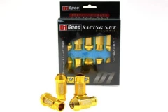 Wheel lug nuts D1Spec Replica M12x1,5 gold