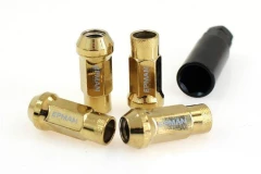 Wheel lug nuts Epman JDM M12x1,25 Gold