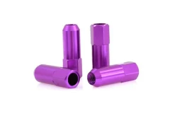 Wheel lug nuts JBR 60mm M12 x1,25 Purple