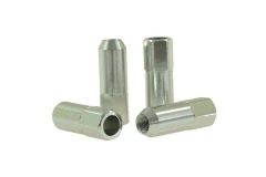 Wheel lug nuts JBR 60mm M12 x1,25 Silver