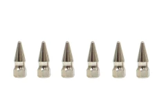 Universal spike screws 6mm JDM Silver