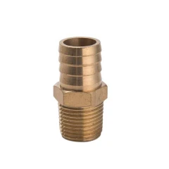 Nipple 1/2" to 19mm hose Brass