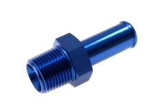 Flare union adapter AN6 with hose fitting 1/4"