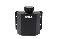 Oil catch tank bulkhead TurboWorks 1 l Black