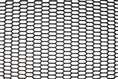 PU mesh grill Honey comb Black 120x40cm