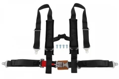 Racing seat belts 4p 2" Black - DTM