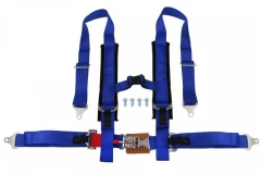 Racing seat belts 4p 2" Blue - DTM