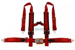 Racing seat belts 4p 2" Red - DTM