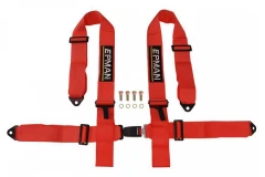 Racing seat belts 4p 3" Epman Red