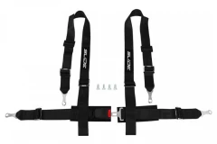 Racing seat belts Slide 4p 2" Black