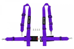 Racing seat belts Slide 4p 2" Purple