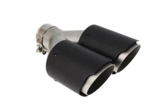 Double Exhaust Tip 2x101mm enter 65mm Carbon L