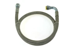 Oil hose 40cm AN8 PTFE