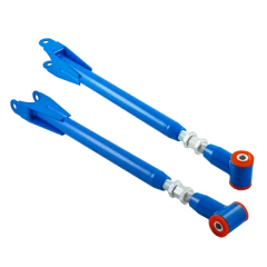 Steel Rear lower adjustable control arms (camber arms) BMW E36 E46 Z4 (80ShA) (Blue)