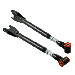 Steal Rear lower adjustable control arms (camber arms) BMW E36 E46 Z4 (80ShA) (Black)