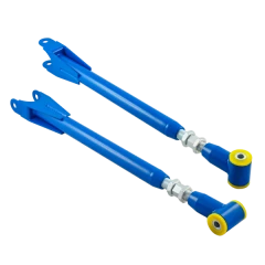 Steel Rear lower adjustable control arms (camber arms) BMW E36 E46 Z4 (90ShA) (Blue)