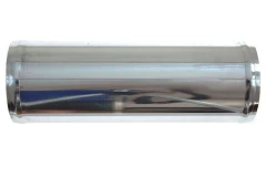 Aluminium pipe 0deg 76mm 20cm