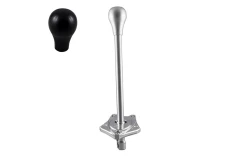 Short Shifter BMW E90 E82 - black short aluminium shift knob