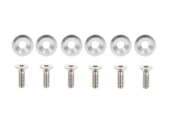 Decorative screws M8x1.25 15mm D1 Silver