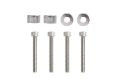 Decorative screws M6x1.0 45mm JDM Silver