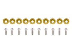 Decorative screws M6x1.0 15mm JDM Gold