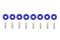 Decorative screws M6x1.0 15mm D1 Blue