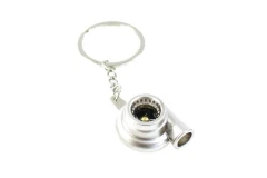 Keychain Turbocharger Silver