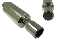 Rear Muffler TurboWorks 100mm inlet 63,5mm