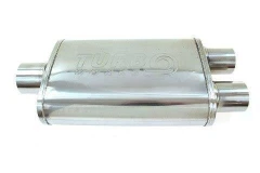 Center Muffler 57-51mm TurboWorks LT 304SS 355mm