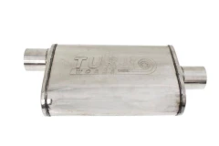 Central Chambered Muffler 57mm TurboWorks 304SS 355mm