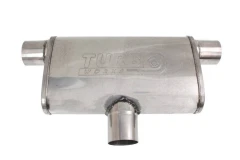 Rear Center Muffler 63,5mm TurboWorks LT 304SS 355mm