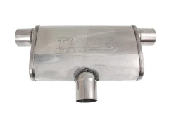 Rear Center Muffler 76mm TurboWorks LT 304SS 355mm