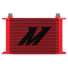 MISHIMOTO oil cooler 25-row universal 381x102x229 Red