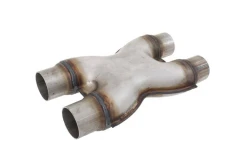 Exhaust Stamped X-Pipes 3" 76mm