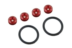 Bumper Trunk Fasteners Quick Release Red