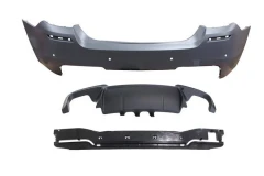 REAR BUMPER BMW F10 LCI 11-15 M5 Look (2 Double Tips)