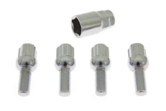 Lock nut kit M12x1,25mm 28mm Ball