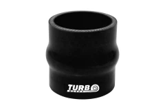 Anti-vibration Connector TurboWorks Black 76mm