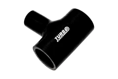 Connector T-Piece TurboWorks Black 45-25mm