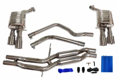 CatBack Exhaust System Audi S6/S7 C7 4.0T 13+ Active