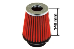 Simota Air Filter H:140mm DIA:60-77mm JAU-X12109-05 Red