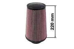 TurboWorks Air Filter H:220 DIA:101mm Purple