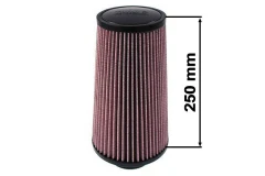 TurboWorks Air Filter H:250 DIA:101mm Purple