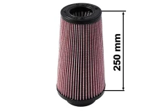 TurboWorks Air Filter H:250mm DIA:80-89mm Purple